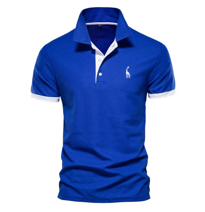 Versatile Baron men's polo shirt, ideal for smart casual outfits and modern men's fashion.