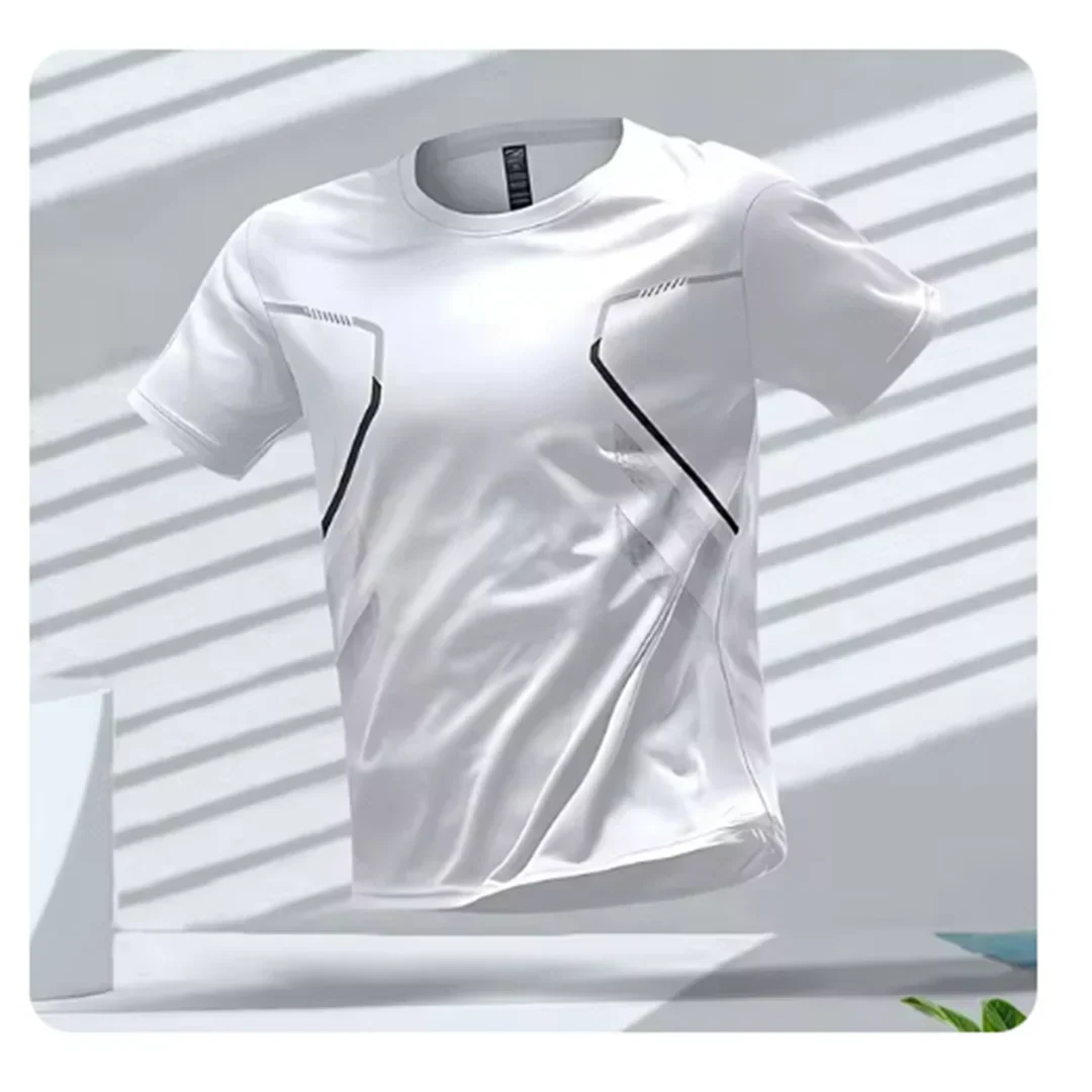 Men's activewear t-shirt, short sleeve. Performance tee designed for ultimate comfort during workouts & sports.