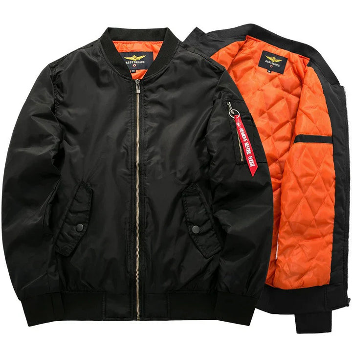 Men's casual all-season outdoor jacket with hood. Lightweight windbreaker & rain jacket for daily wear & travel.
