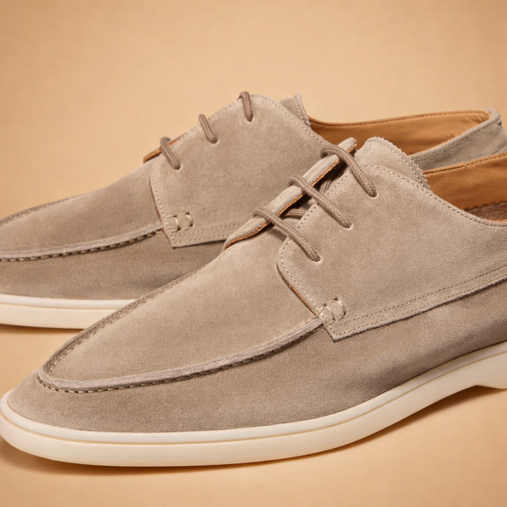 Versatile men's derby shoes with lace-up closure, offering comfort and classic style for office & casual.