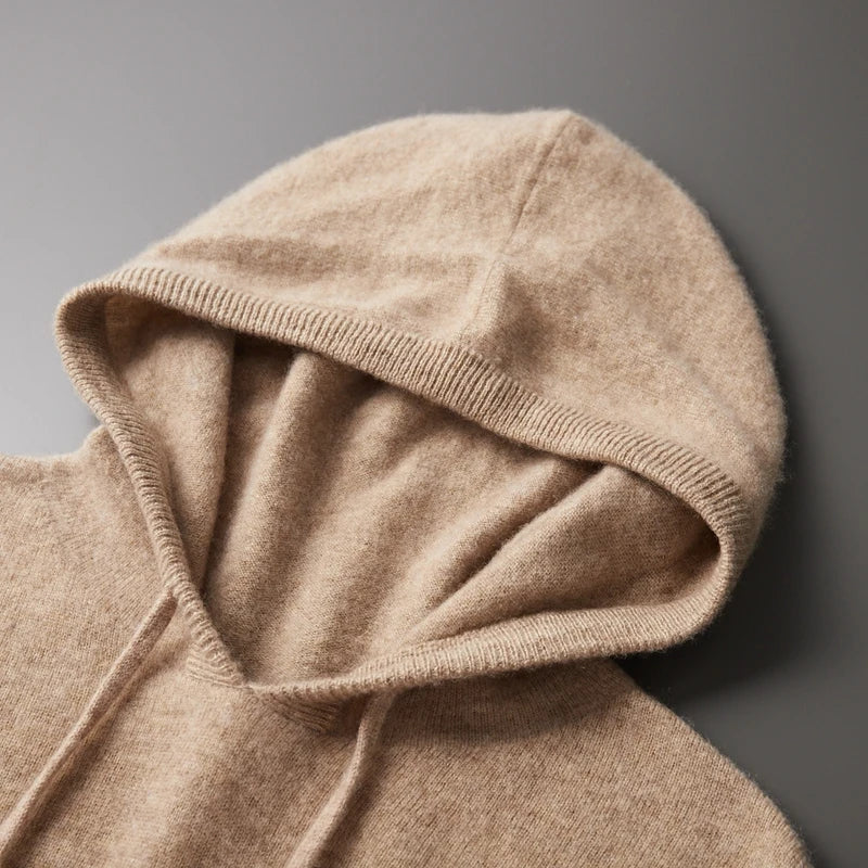 Simple men's everyday hoodie in a pullover style for ultimate comfort.