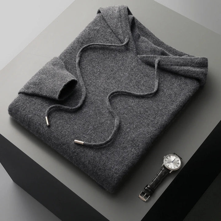 Everyday men's pullover hoodie for ultimate comfort and relaxed, simple style.