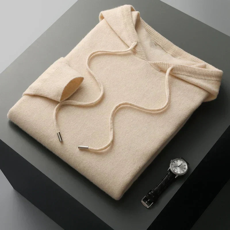 Stylish men's hooded pullover for casual comfort, loungewear, and everyday style.