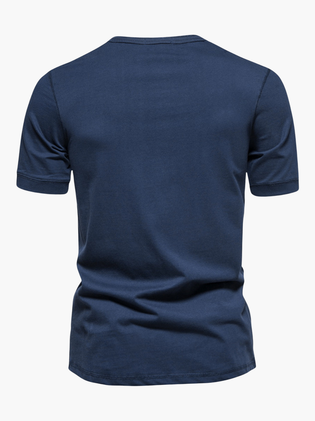 Classic men's short sleeve button-up shirt, essential for a casual and stylish summer look.