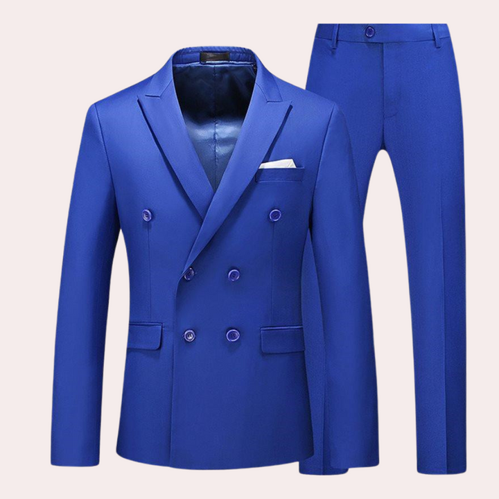Sharp Vincent classic 2-piece men's suit, ideal formal wear & business attire for special occasions.
