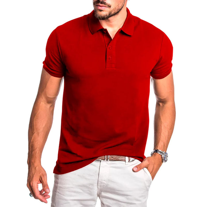Men's Classic Fit Polo Shirt in a smart casual style, perfect for everyday wear.