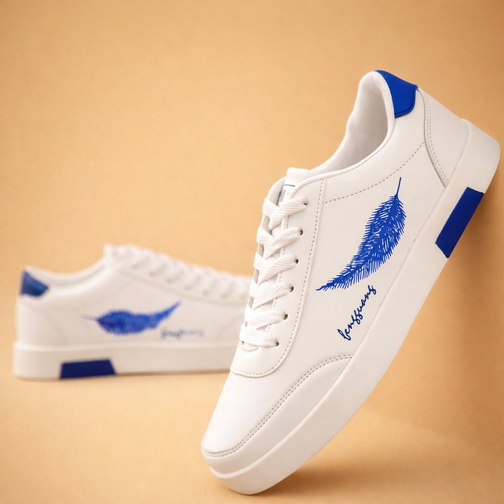 Smart-casual men's low-top sneakers, combining classic style with modern comfort for versatile wear.
