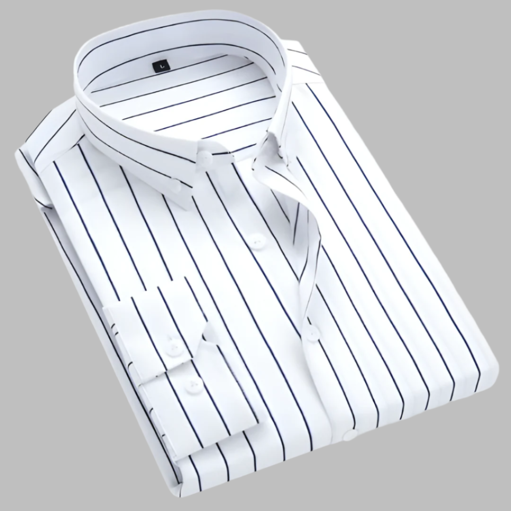 Men's classic plaid Oxford button-down shirt, long sleeve, regular fit. Versatile casual men's fashion.