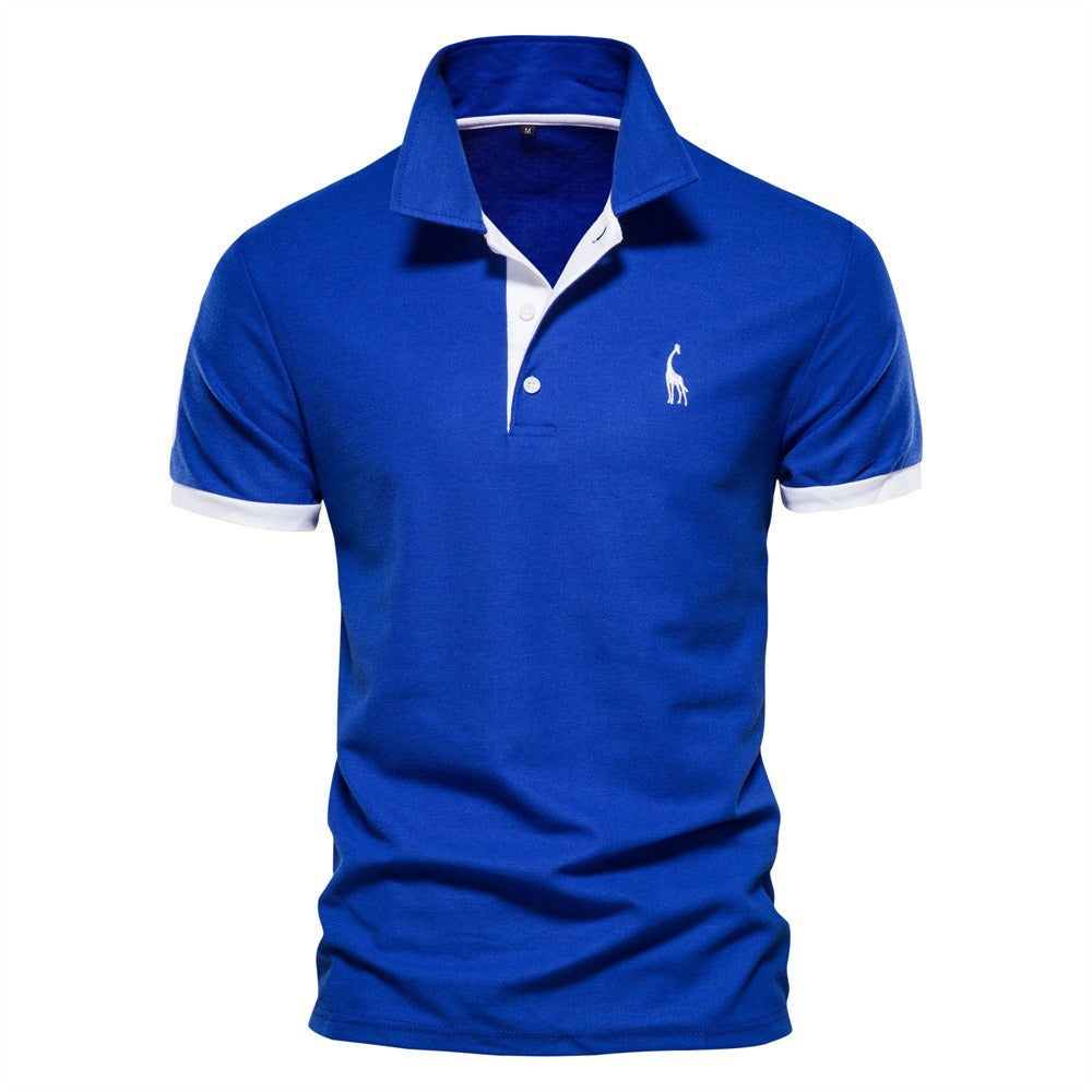 Stylish men's polo shirt, classic design for everyday comfort. Ideal casual style top for menswear.