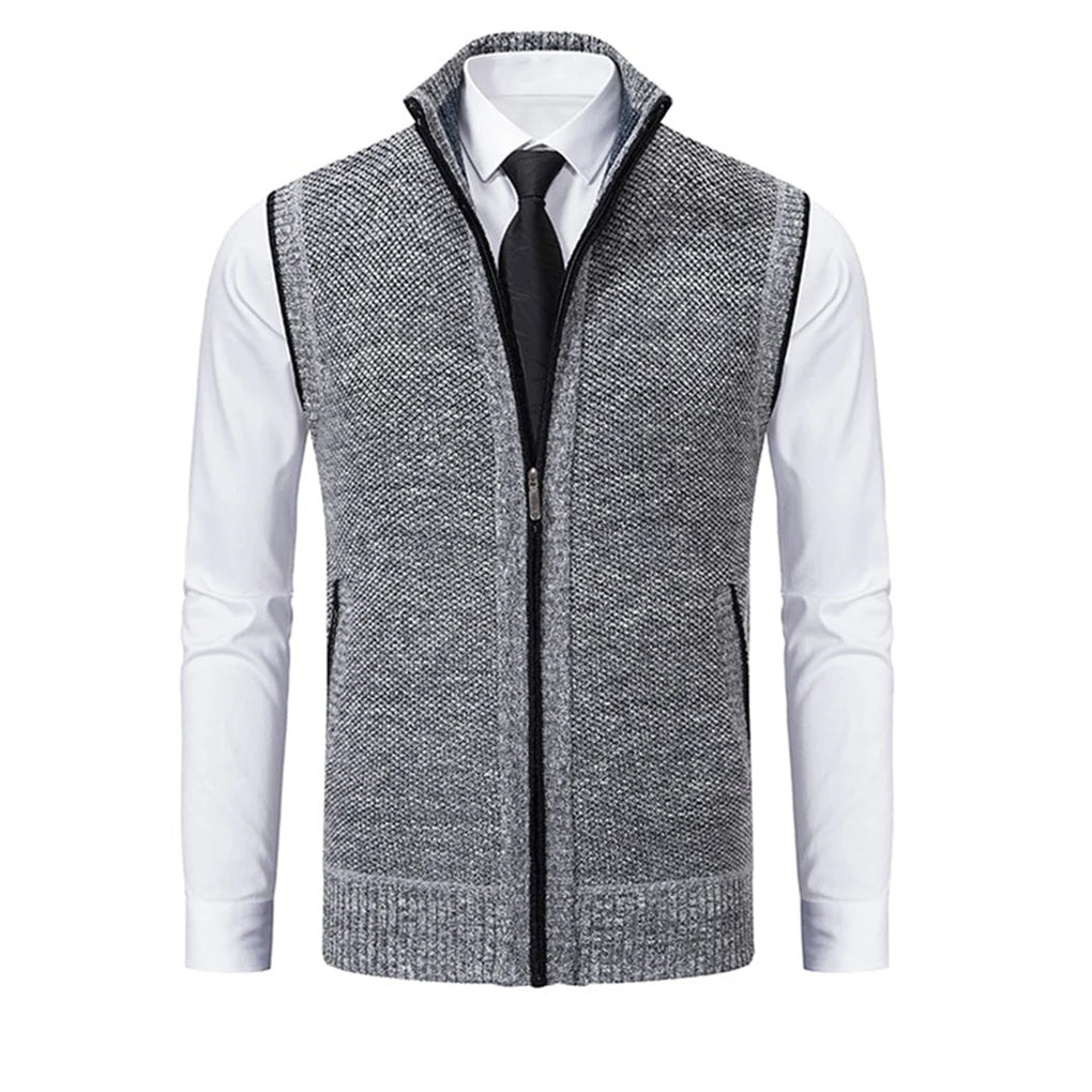 Elegant men's formal suit vest, slim fit, a versatile fashion accessory for weddings, office, or events.