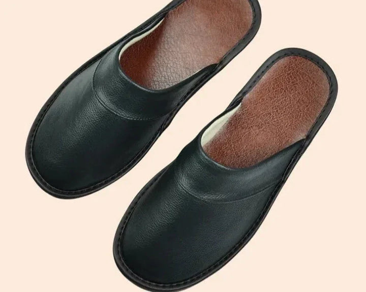Everyday men's slip-on loafers, offering classic style and comfort for home or quick errands.