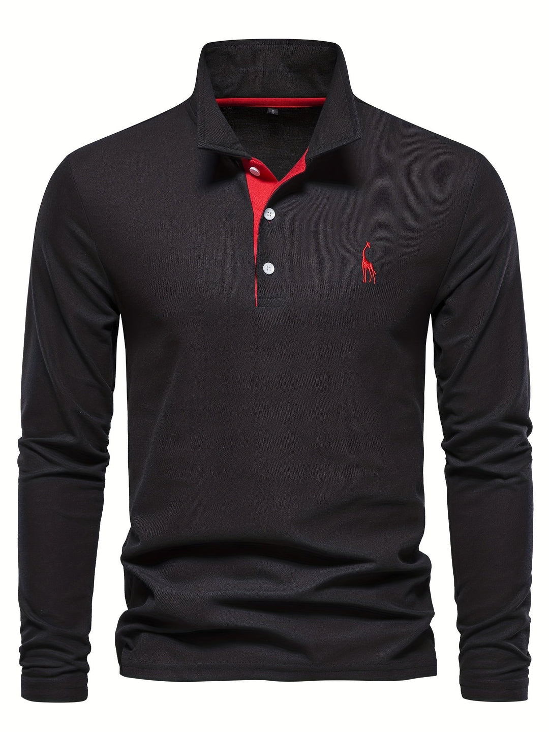 Men's long sleeve polo for casual outings, offering ultimate comfort and classic style.