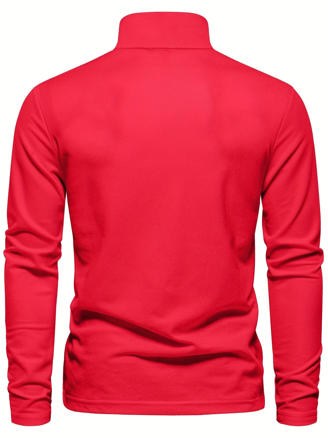 Comfortable men's long sleeve polo shirt for casual and everyday style.