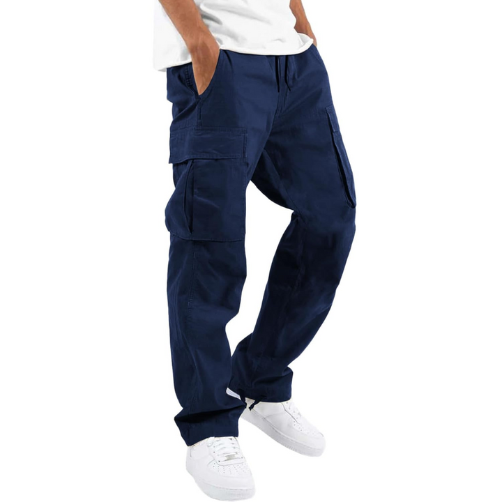 Soft men's activewear joggers, ideal for ultimate comfort and freedom of movement all day long.