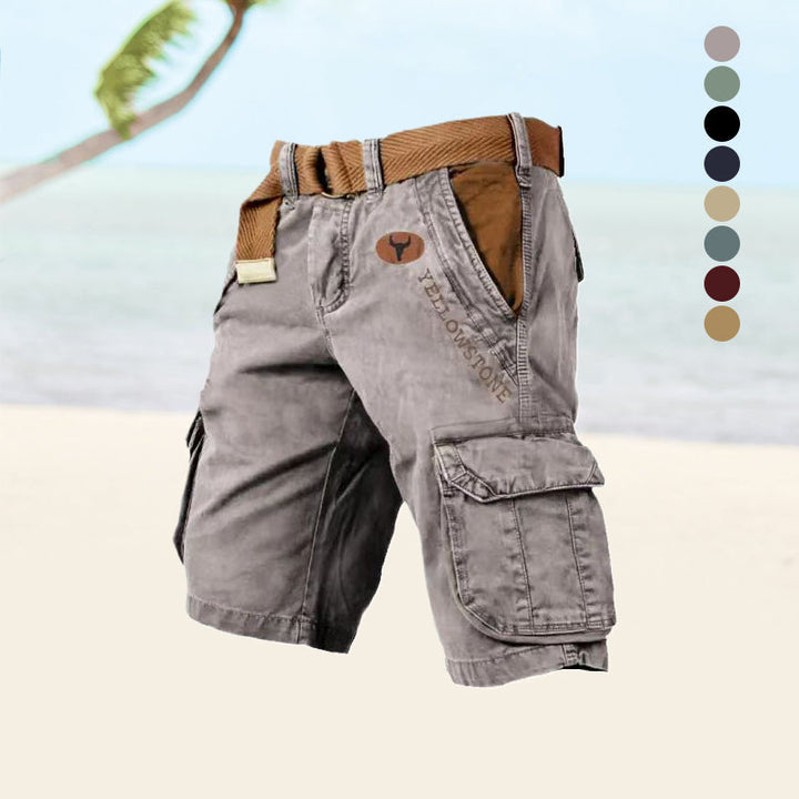 Men's Ethan versatile cargo shorts for everyday comfort & utility. Perfect for casual wear.