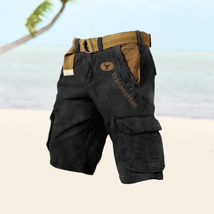 Ethan men's versatile shorts, offering comfort & utility for outdoor or casual wear.