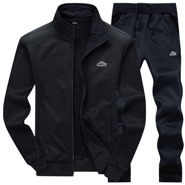 Grey Men's Finn tracksuit, a comfortable and modern men's sportswear set, perfect for casual or everyday wear.