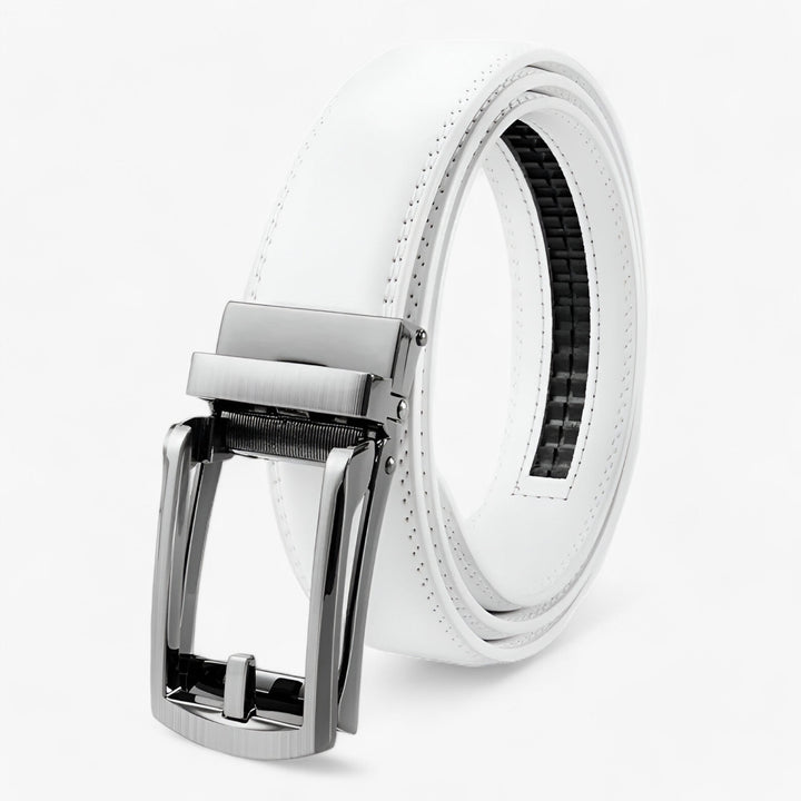 High-quality men's cowhide leather belt, a premium accessory offering a versatile and durable fashion statement.