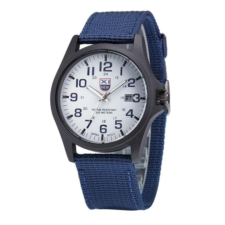 Durable tactical wrist watch for men, waterproof and great for any outdoor activity.