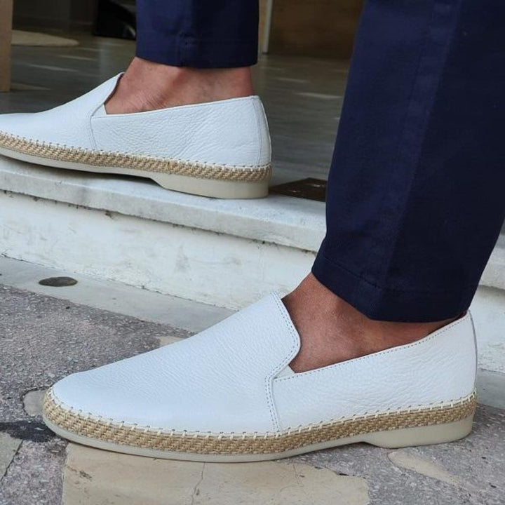 Men's Marvin loafers in dark brown leather, showcasing a stylish, comfortable slip-on design for everyday wear.