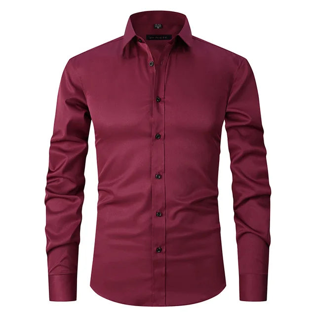 Sharp men's Noah dress shirt, offering a professional, polished look for business and formal engagements.