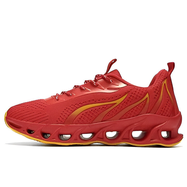 Stylish men's orthopedic footwear, ideal for walking and running, providing essential arch support.