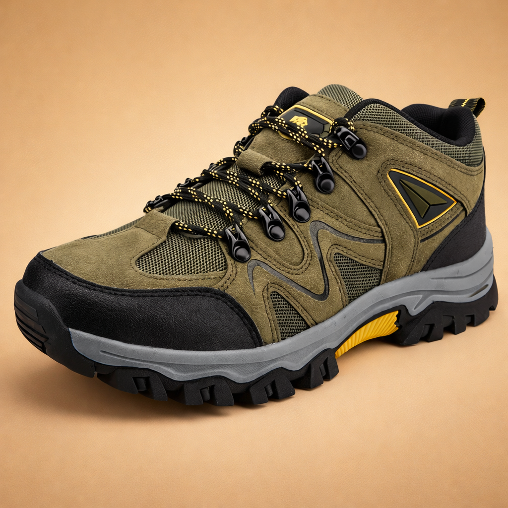 Men's orthopedic walking shoes with supportive cushioning for everyday comfort & foot health. Ideal for casual wear.