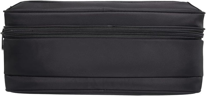 Men's canvas laptop briefcase, also a versatile tote bag for business, work & organized travel.