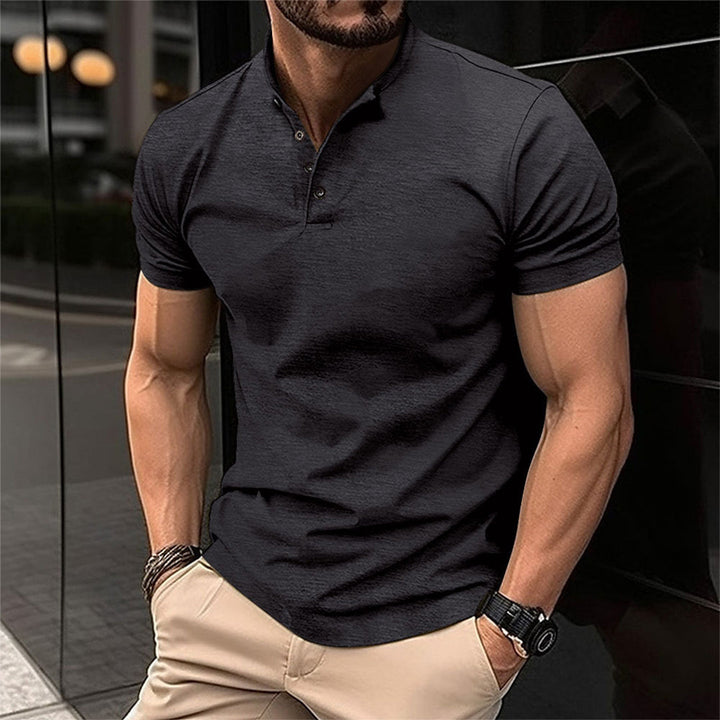 Men's Refined Marcus Polo Shirt, a classic and versatile top for smart casual everyday wear.