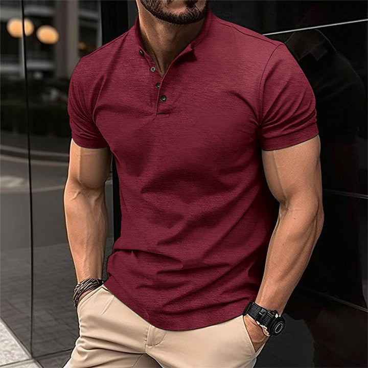 Classic men's Marcus polo shirt for a refined, versatile, and stylish everyday or smart casual look.