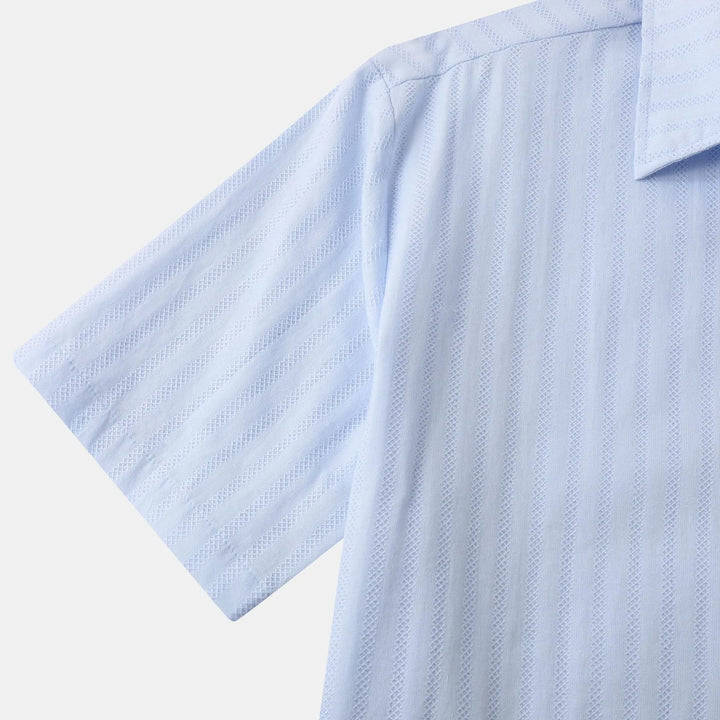 Classic men's short sleeve button-down shirt. Perfect blend of comfort, style & casual wear.