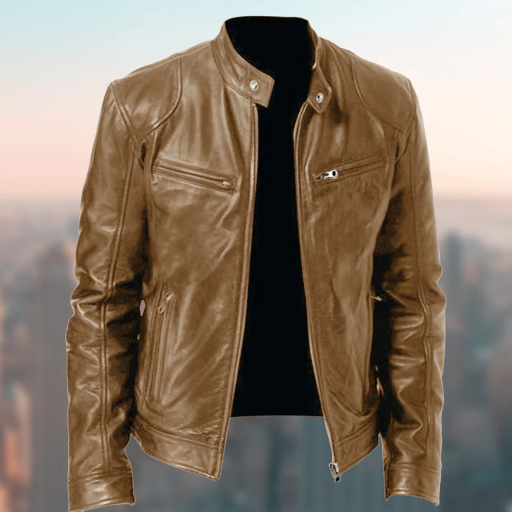 Functional men's urban jacket with sleek design & multi-pockets. Perfect outerwear for a sophisticated, everyday look.