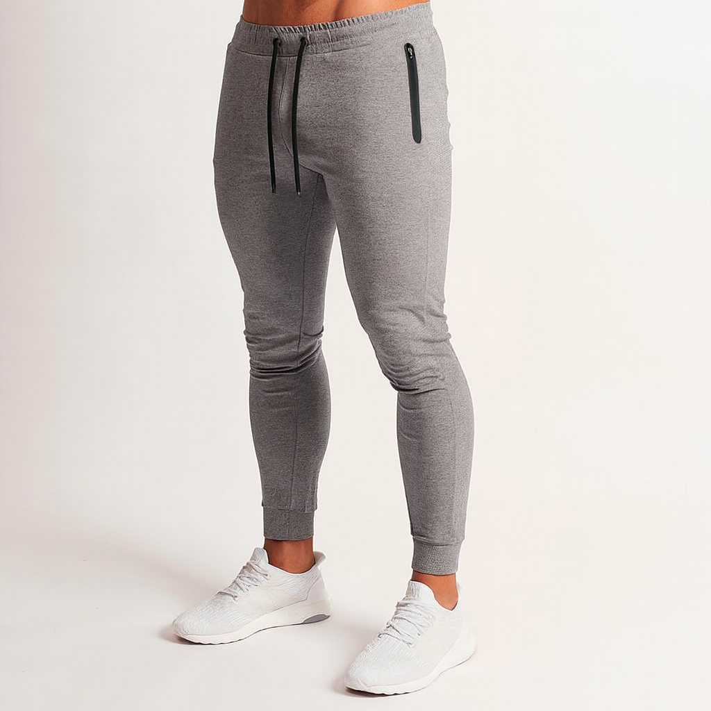 Comfortable men's athletic joggers, slim fit cut for contemporary fashion.