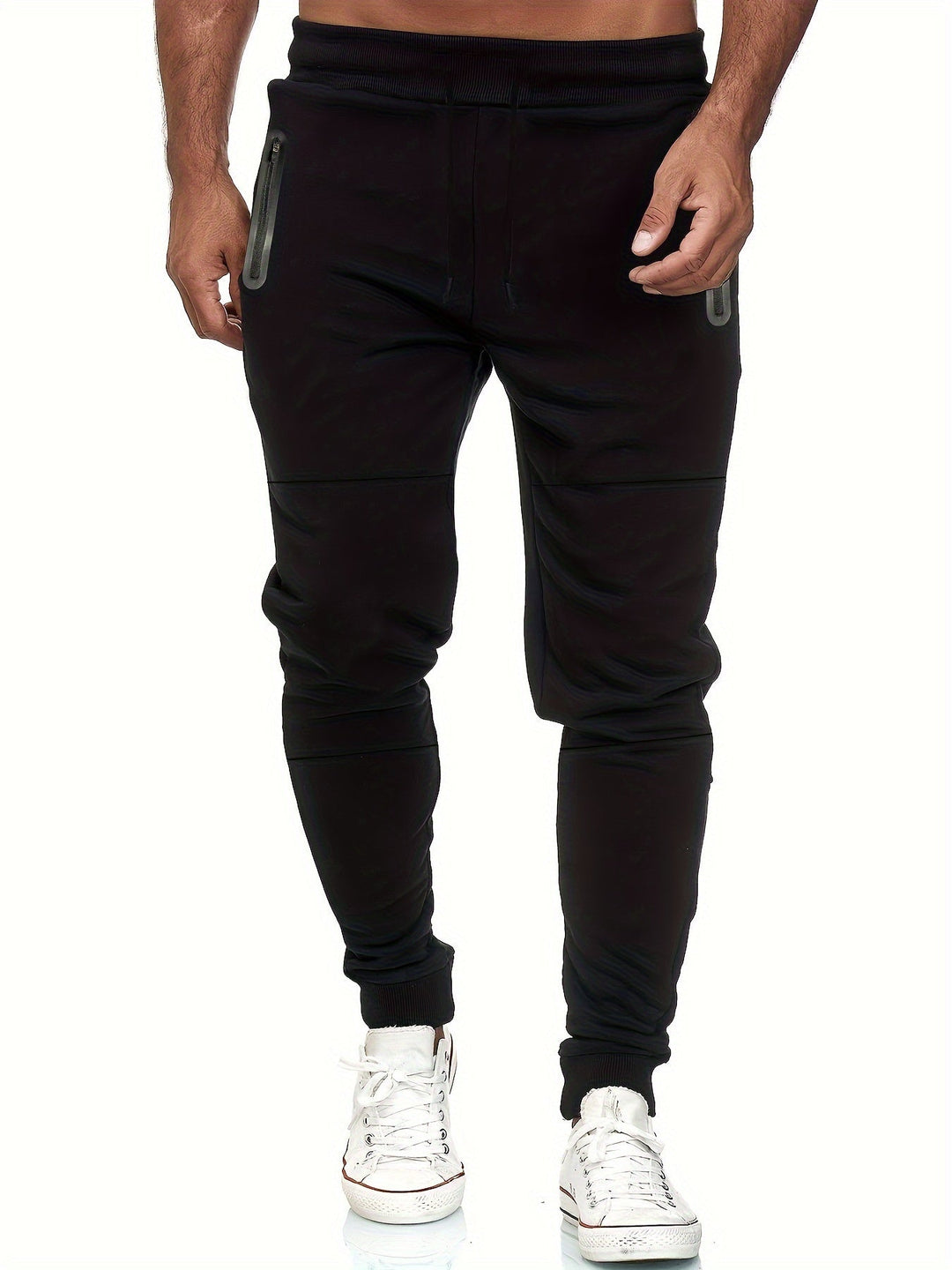 Versatile men's joggers: slim fit activewear perfect for gym or street.