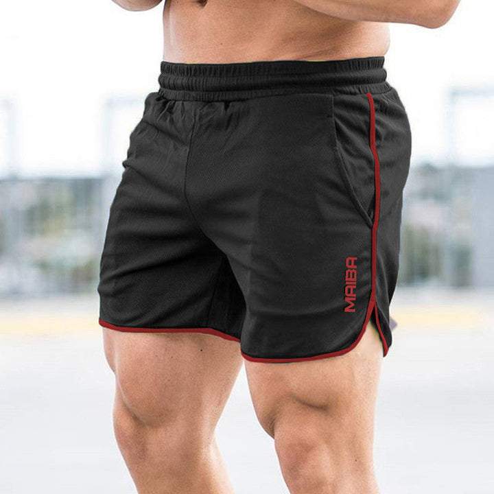 Stylish men's slim-fit quick-dry swim trunks, ideal for poolside, beach, and vacation.