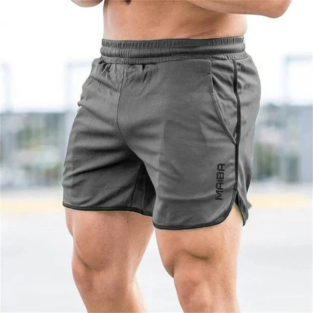 New slim-fit quick-dry men's swim trunks, perfect for vacation wear & beach.