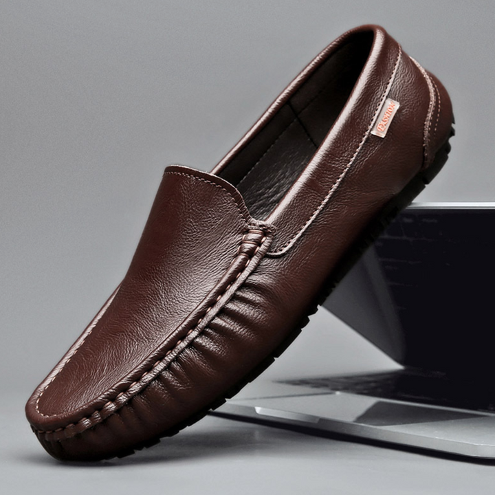 Effortless men's slip-on loafers for work. Professional, comfortable footwear, great for office and smart events.