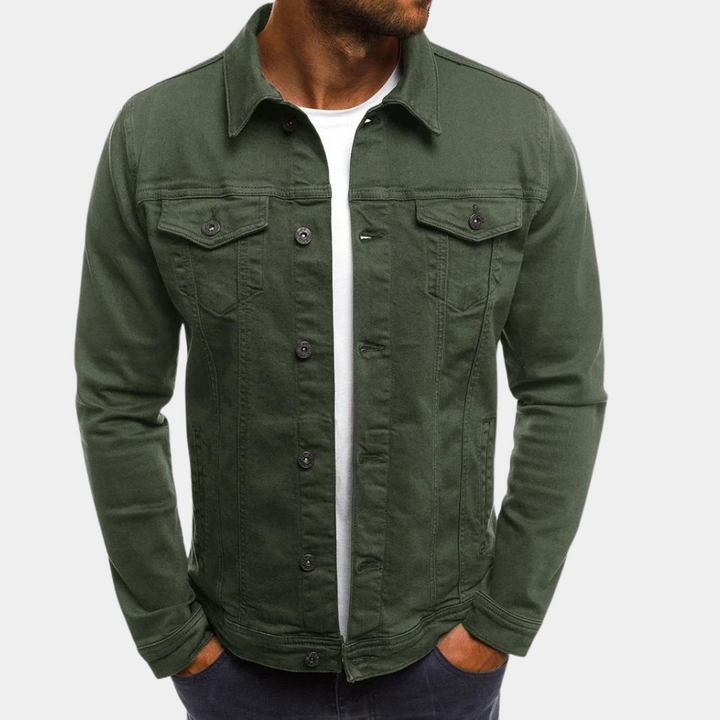 Men's stylish long sleeve button-down shirt, a versatile classic fit for modern menswear.