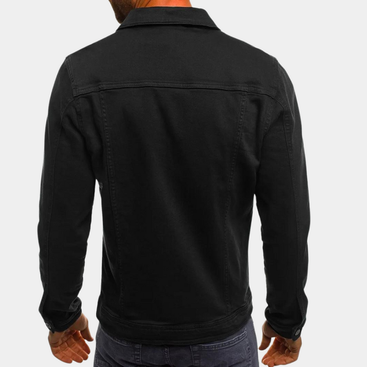 Menswear long sleeve button-down shirt, a high-quality wardrobe staple for the stylish man. Perfect for any occasion.
