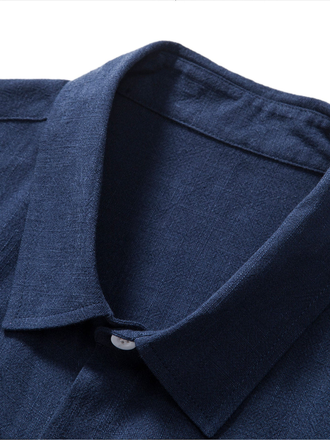 Stylish men's two-piece casual set. Summer relaxed shirt & shorts for vacation or daily wear.
