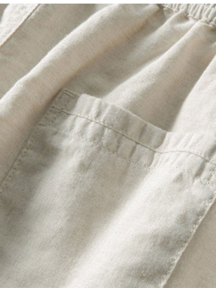 Men's stylish beachwear. Summer relaxed shirt & shorts set, ideal for a warm weather getaway.
