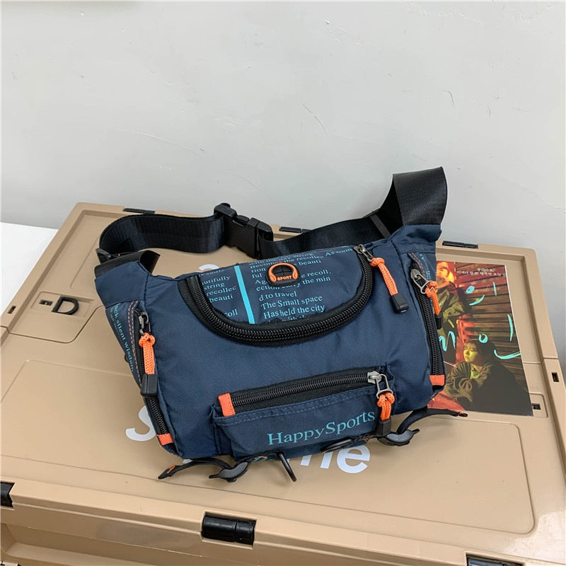 Durable men's multi-way waist pack, ideal for everyday carry & adventures.
