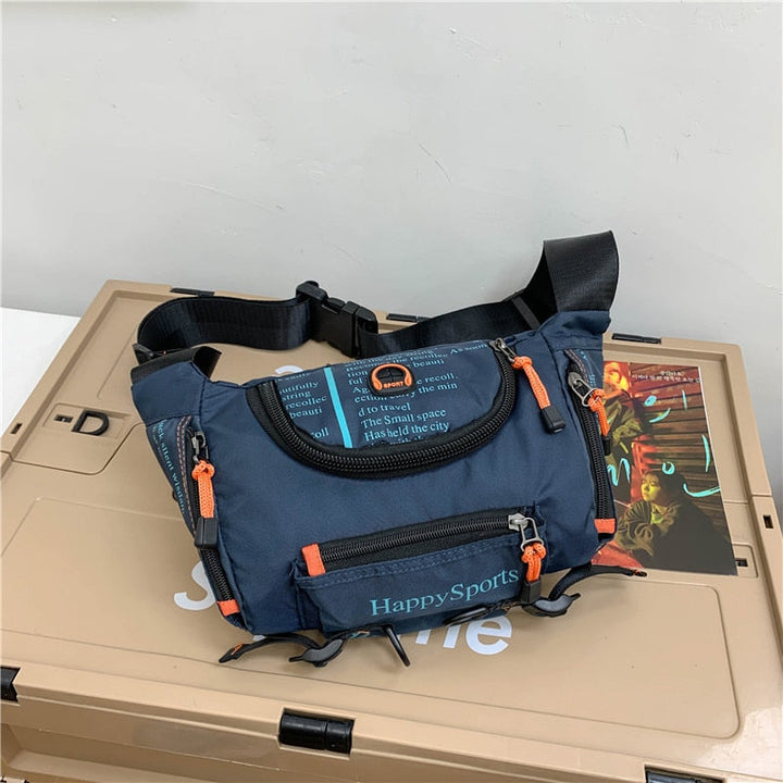 Durable men's multi-way waist pack, ideal for everyday carry & adventures.