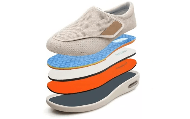 Men's and Women's Extra Wide Diabetic Shoes for Swollen Feet - Lexians