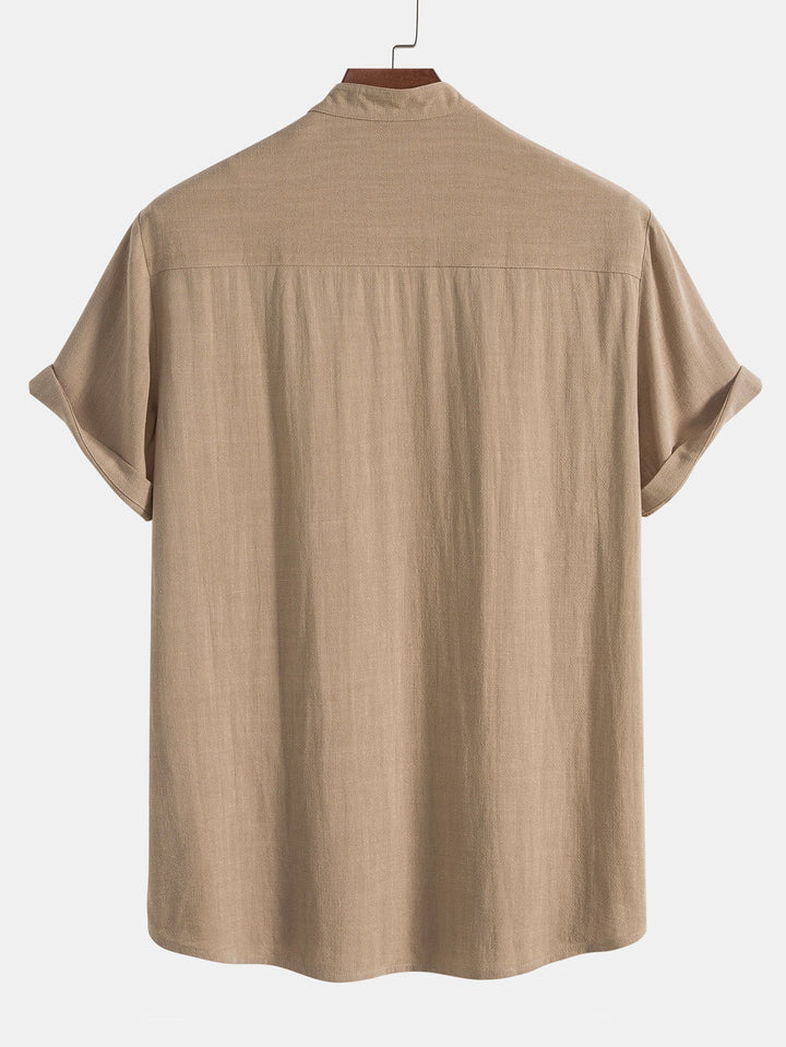 "Men's Classic Summer Short Set, stylish coordinated outfit with breathable fabric for effortless chic summer look."