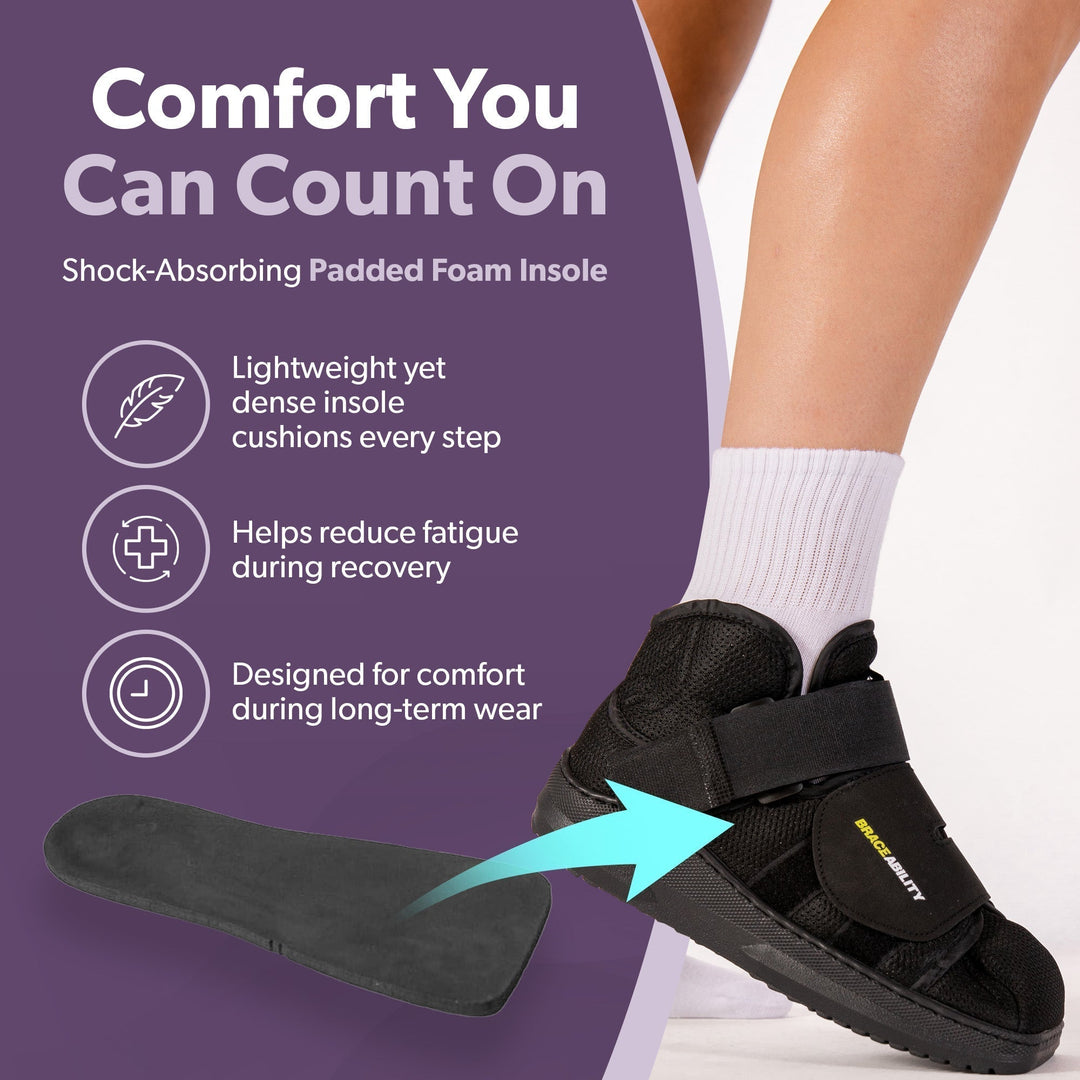 Men's Closed Toe Walking Shoe for Post - Surgery & Recovery - Lexians