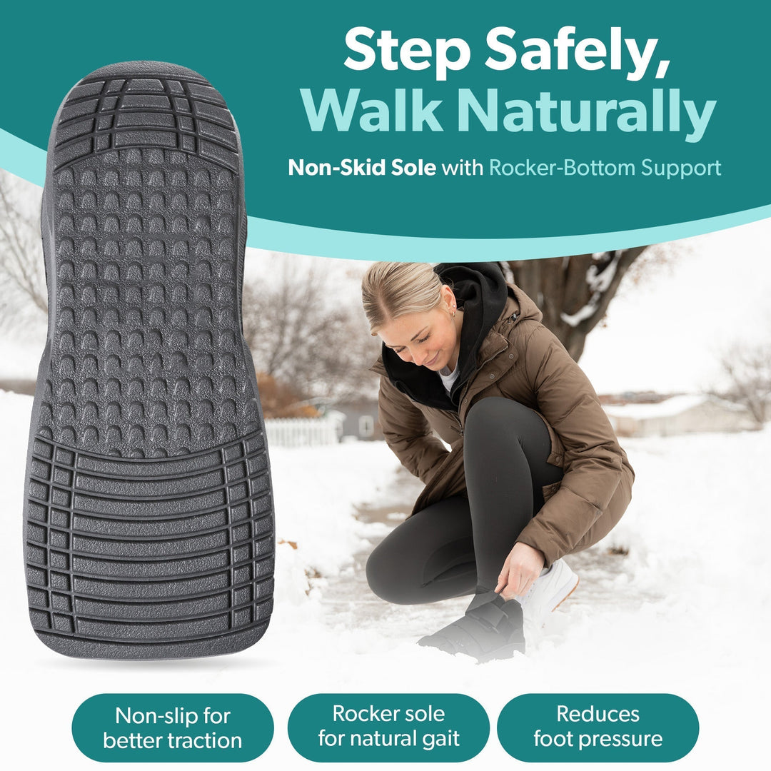 Men's Closed Toe Walking Shoe for Post - Surgery & Recovery - Lexians