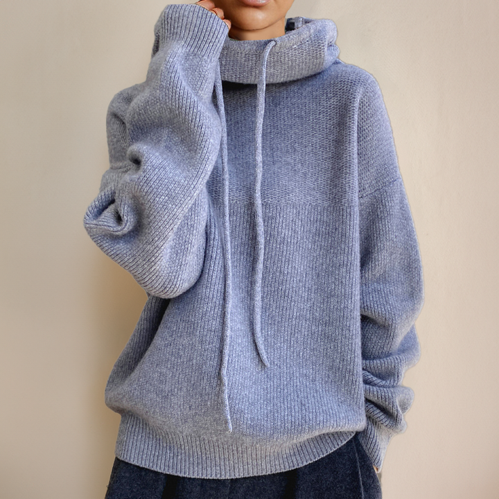 Men's elegant hoodie, front view, stylish design, versatile wear for casual or formal occasions.