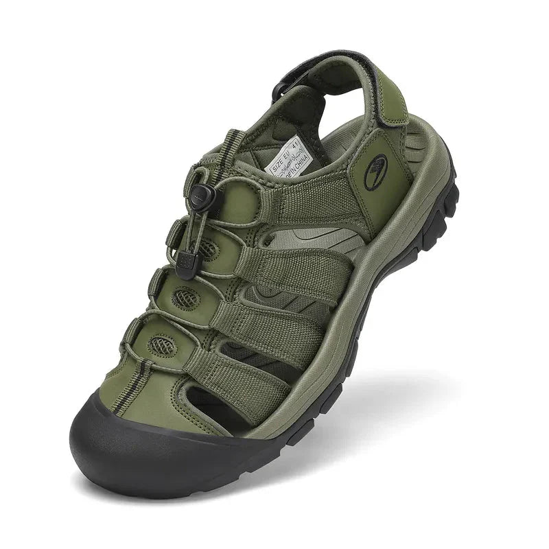 Men's Outdoor Trekking Sandals with Mesh Upper - Lexians