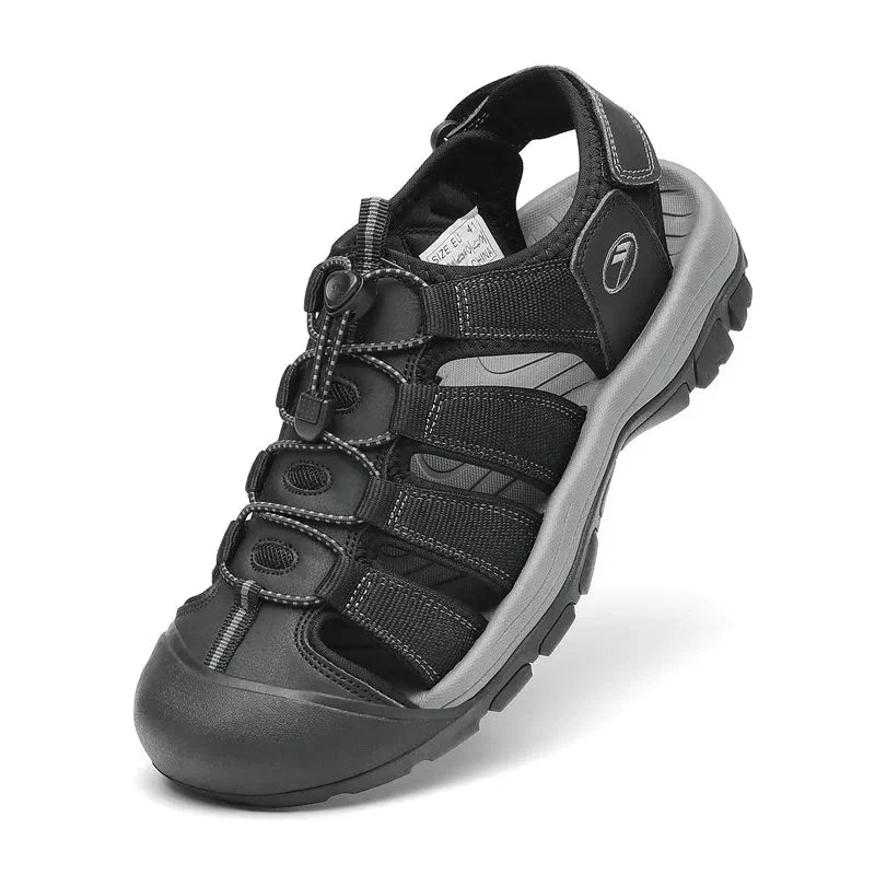 Men's Outdoor Trekking Sandals with Mesh Upper - Lexians